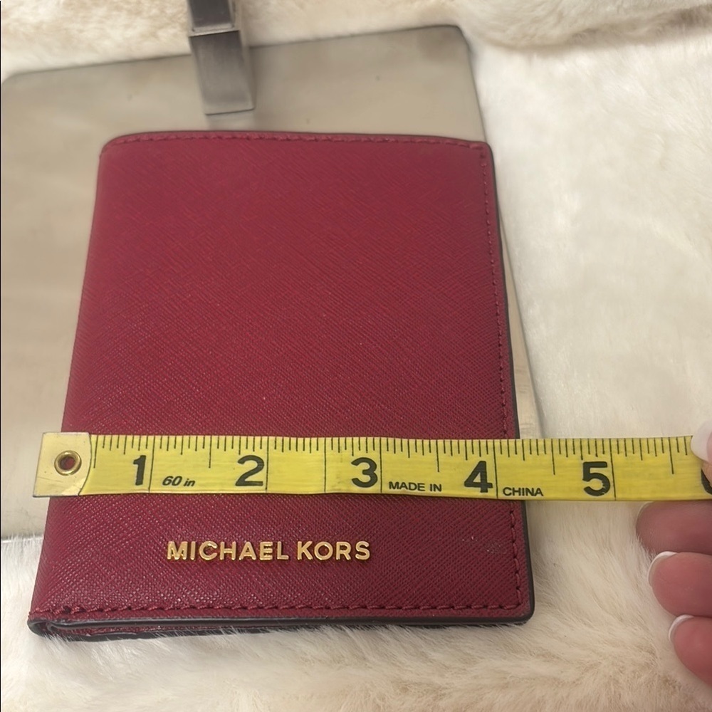 Michael Kors Dark Red Card holder/wallet - Picture 5 of 7